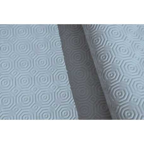 Sous nappe bulgomme gris glacier - Nappe bulgomme gris largeur 140 cm